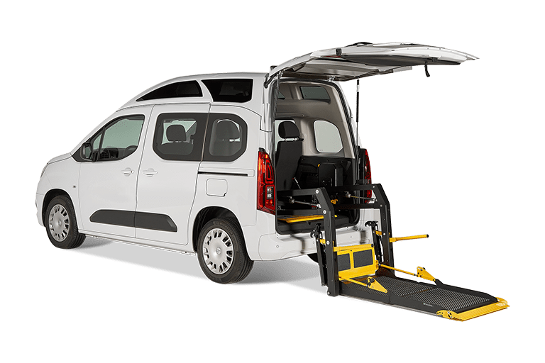 Auto per disabili tetto alto pedana elettrica